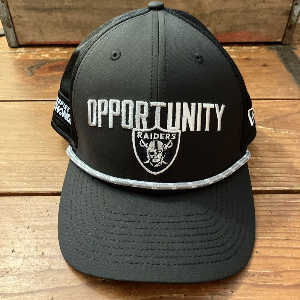 Las Vegas Raiders NFL New Era Opportunity Cool Era Golf Snapback Sideline Cap